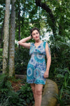 Gem Short Dress in Travel Teal