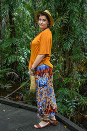 Passport Pants - Passionflower Brown - zaphire_kuranda