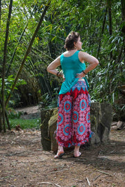 Passport Pants - Passionflower Red - zaphire_kuranda