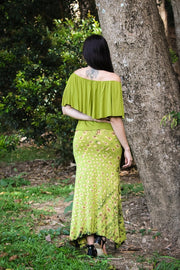 Atlas Skirt - Green | zaphire_kuranda.