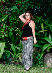 Cinnamon Pants - Rayon Aztec - zaphire_kuranda