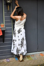 Gypsy Skirt - Cotton Orchid Black | zaphire_kuranda.