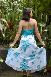 Gypsy Skirt - Cotton Orchid Teal | zaphire_kuranda.
