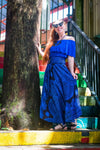 Gypsy Skirt - Henna Blue - zaphire_kuranda