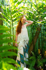 Gypsy Skirt - Luna Teal - zaphire_kuranda