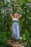 Jasmine Midi Dress - Picnic Teal - zaphire_kuranda
