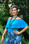 Senorita Top - Dark Turquoise - zaphire_kuranda