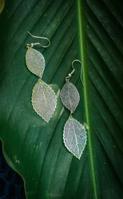 Two Leaves - White Brass | zaphire_kuranda.