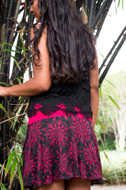 Violet Skirt - Red Black Star | zaphire_kuranda.