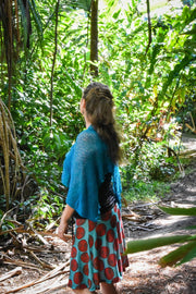 Wales Skirt - Spiral Aqua - zaphire_kuranda